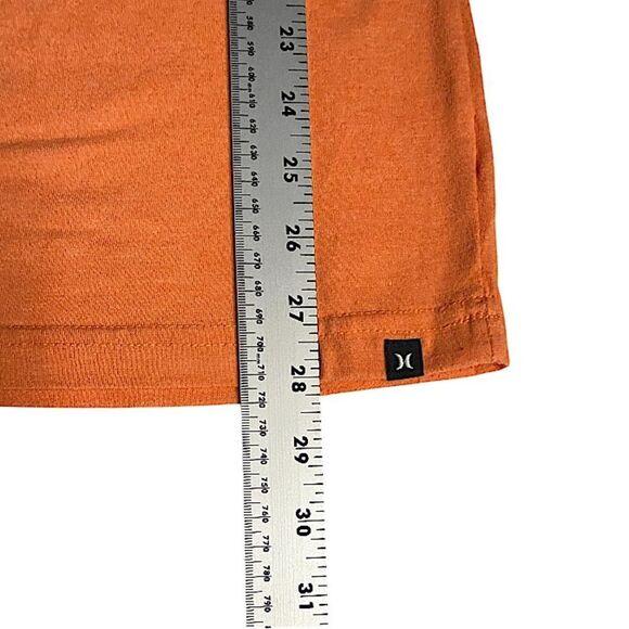 Hurley Men’s Size Medium Golf Polo Orange Classiccore Basic Classic - Picture 4 of 6
